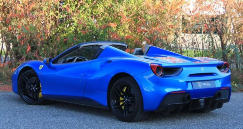 Ferrari 488 | LLD 2290e-Mois BLU CORSA TORTORA CARBON LIFT  occasion  Sainte-Croix-en-Plaine - photo n4